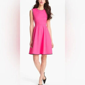 Kate Spade New York Carol Fit & Flare Mini Dress | Black, Size 00